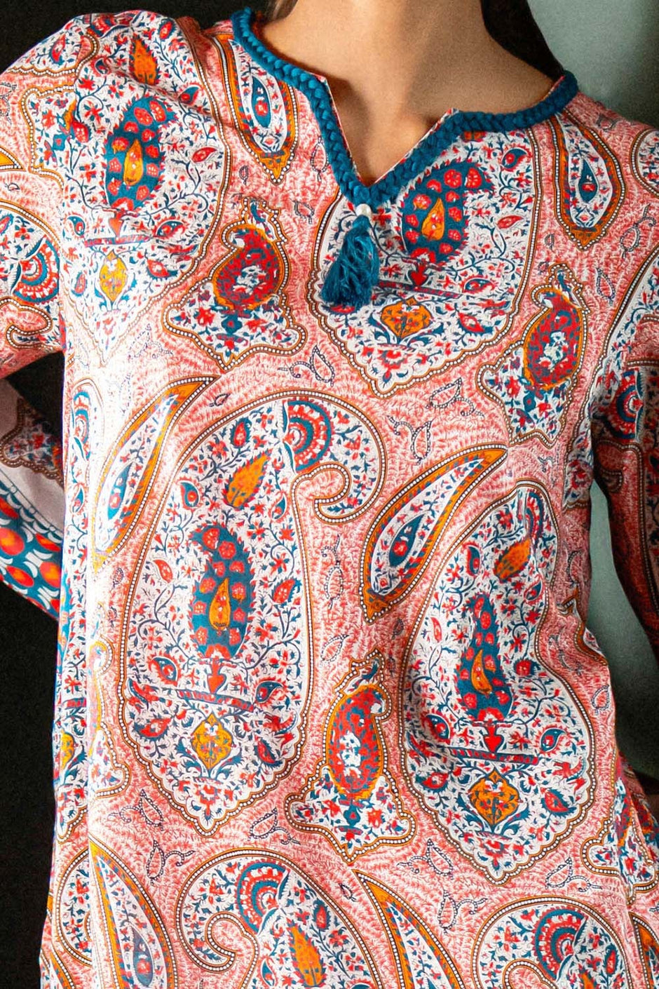 3 Piece Unstitched Printed Lawn Suit