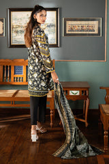 3 Piece Unstitched Printed Lawn Suit SD-52146