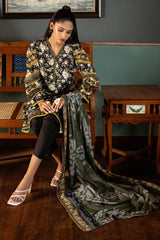 3 Piece Unstitched Printed Lawn Suit SD-52146