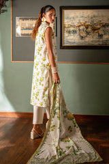 3 Piece Unstitched Printed Lawn Suit SD-52147