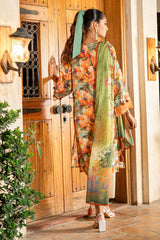 3 Piece Unstitched Printed Lawn Suit SD-52149