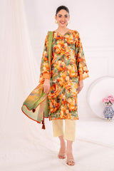 3 Piece Unstitched Printed Lawn Suit SD-52149