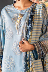 3 Piece Unstitched Printed Lawn Suit SD-52150
