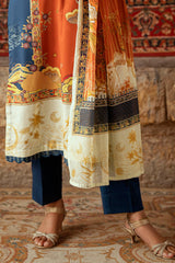 3 Piece Unstitched Printed Lawn Suit SD-52015