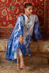 3 Piece Unstitched Printed Lawn Suit SD-52018