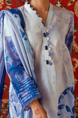 3 Piece Unstitched Printed Lawn Suit SD-52018