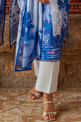 3 Piece Unstitched Printed Lawn Suit SD-52018