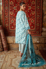 3 Piece Unstitched Printed Lawn Suit SD-52019