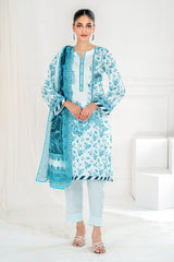 3 Piece Unstitched Printed Lawn Suit SD-52019