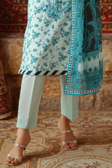 3 Piece Unstitched Printed Lawn Suit SD-52019