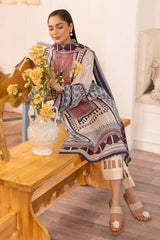 3 Piece Unstitched Printed Lawn Suit SD-52086