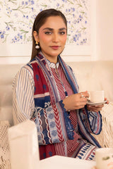 3 Piece Unstitched Printed Lawn Suit SD-52086