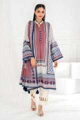 3 Piece Unstitched Printed Lawn Suit SD-52086