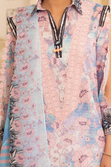 3 Piece Unstitched Printed Lawn Suit SD-52088