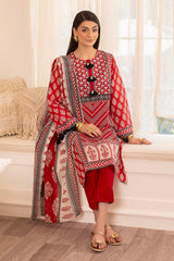 3 Piece Unstitched Printed Lawn Suit SD-52093