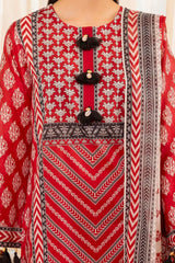 3 Piece Unstitched Printed Lawn Suit SD-52093