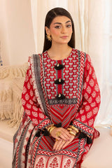 3 Piece Unstitched Printed Lawn Suit SD-52093