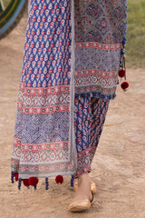 3 Piece Unstitched Printed Lawn Suit CL-52632