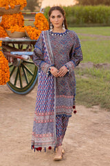 3 Piece Unstitched Printed Lawn Suit CL-52632