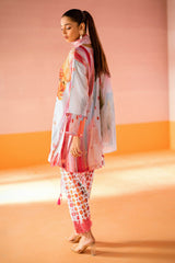 3 Piece Unstitched Printed Lawn Suit CL-62057