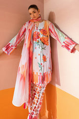 3 Piece Unstitched Printed Lawn Suit CL-62057