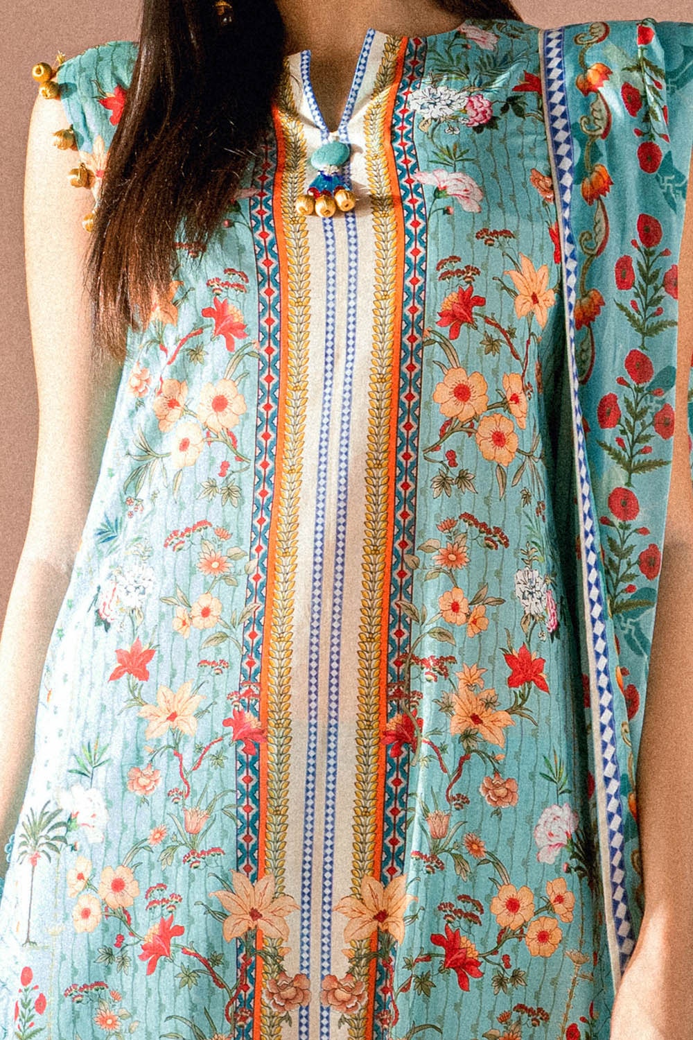 3 Piece Unstitched Printed Lawn Suit CL-62059