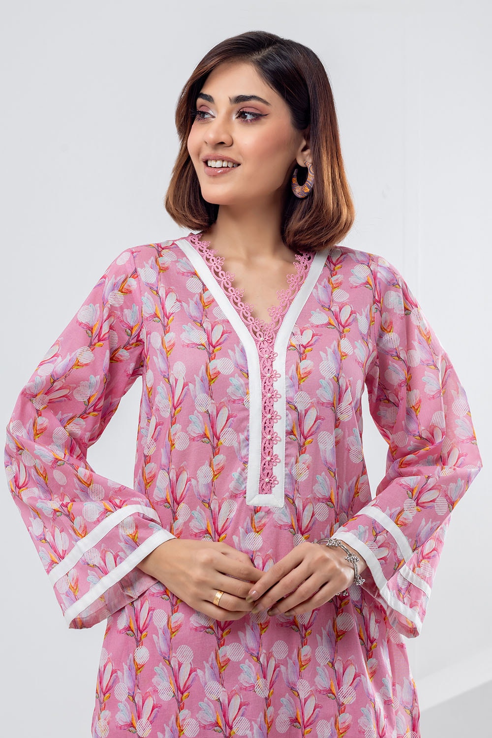2 Piece Unstitched Printed Lawn Suit TLP-42051