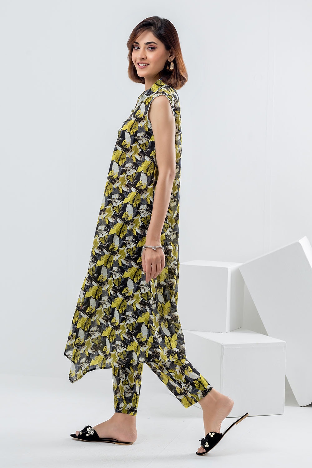 2 Piece Unstitched Printed Lawn Suit TLP-42069