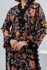 2 Piece Unstitched Printed Lawn Suit TLP-42070