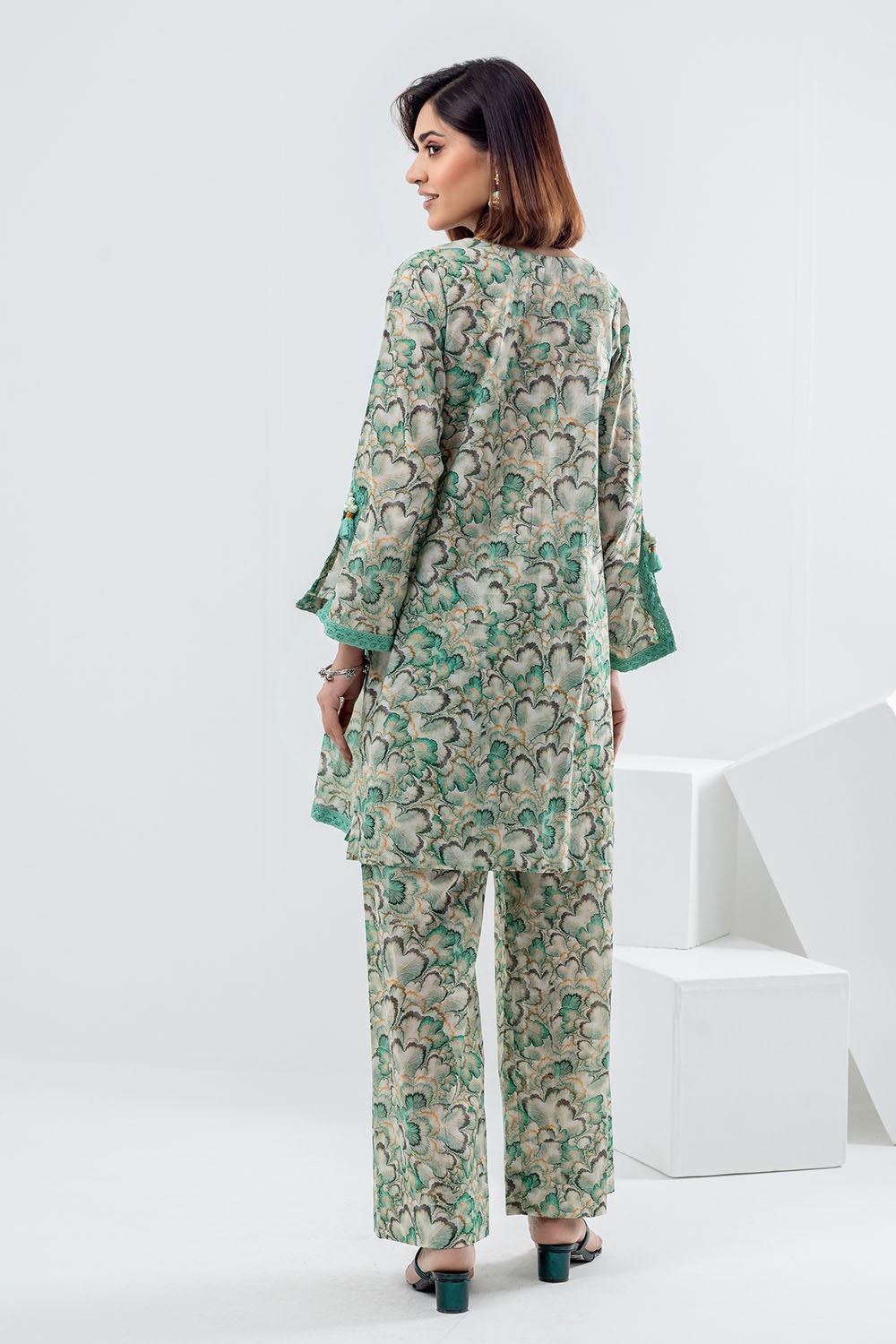 2 Piece Unstitched Printed Lawn Suit TLP-42073