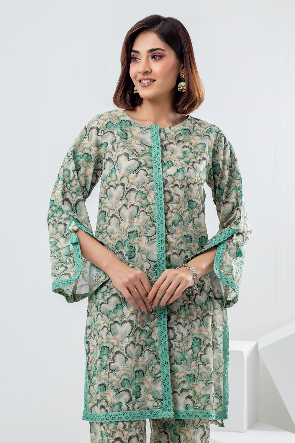 2 Piece Unstitched Printed Lawn Suit TLP-42073