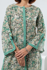 2 Piece Unstitched Printed Lawn Suit TLP-42073