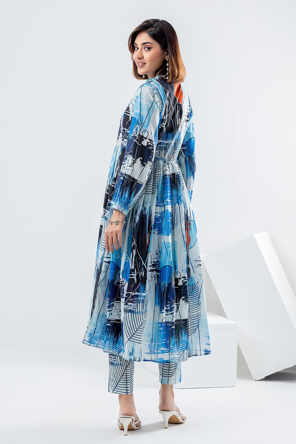 2 Piece Unstitched Printed Lawn Suit