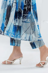 2 Piece Unstitched Printed Lawn Suit TLP-42075