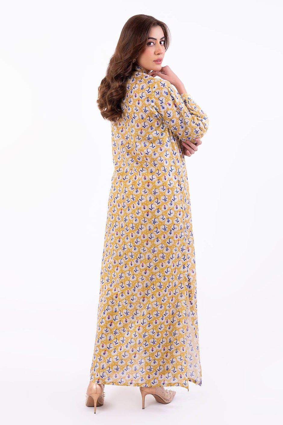 1 Piece Unstitched Printed Lawn Shirt