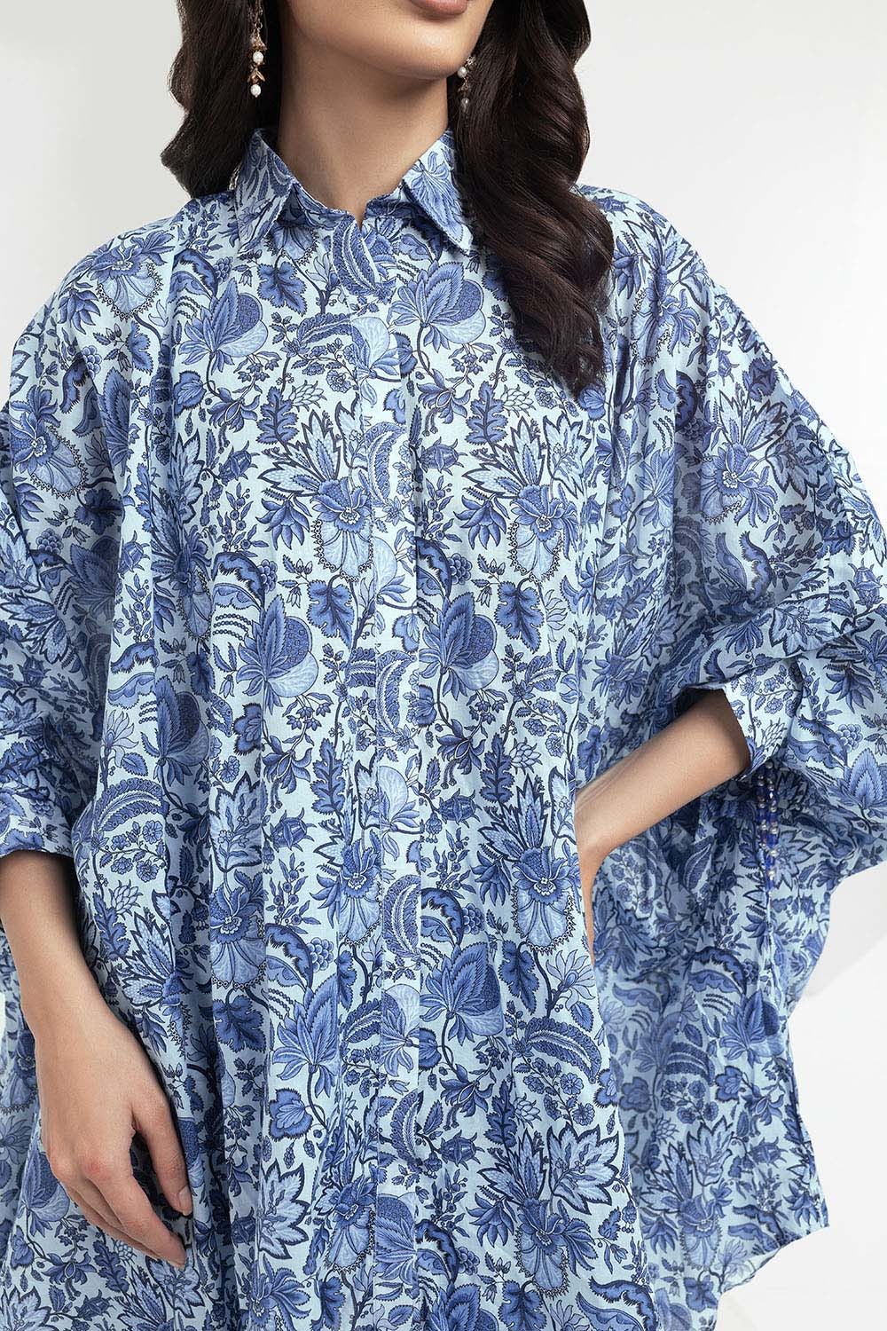 1 Piece Unstitched Printed Lawn Shirt SL-52026