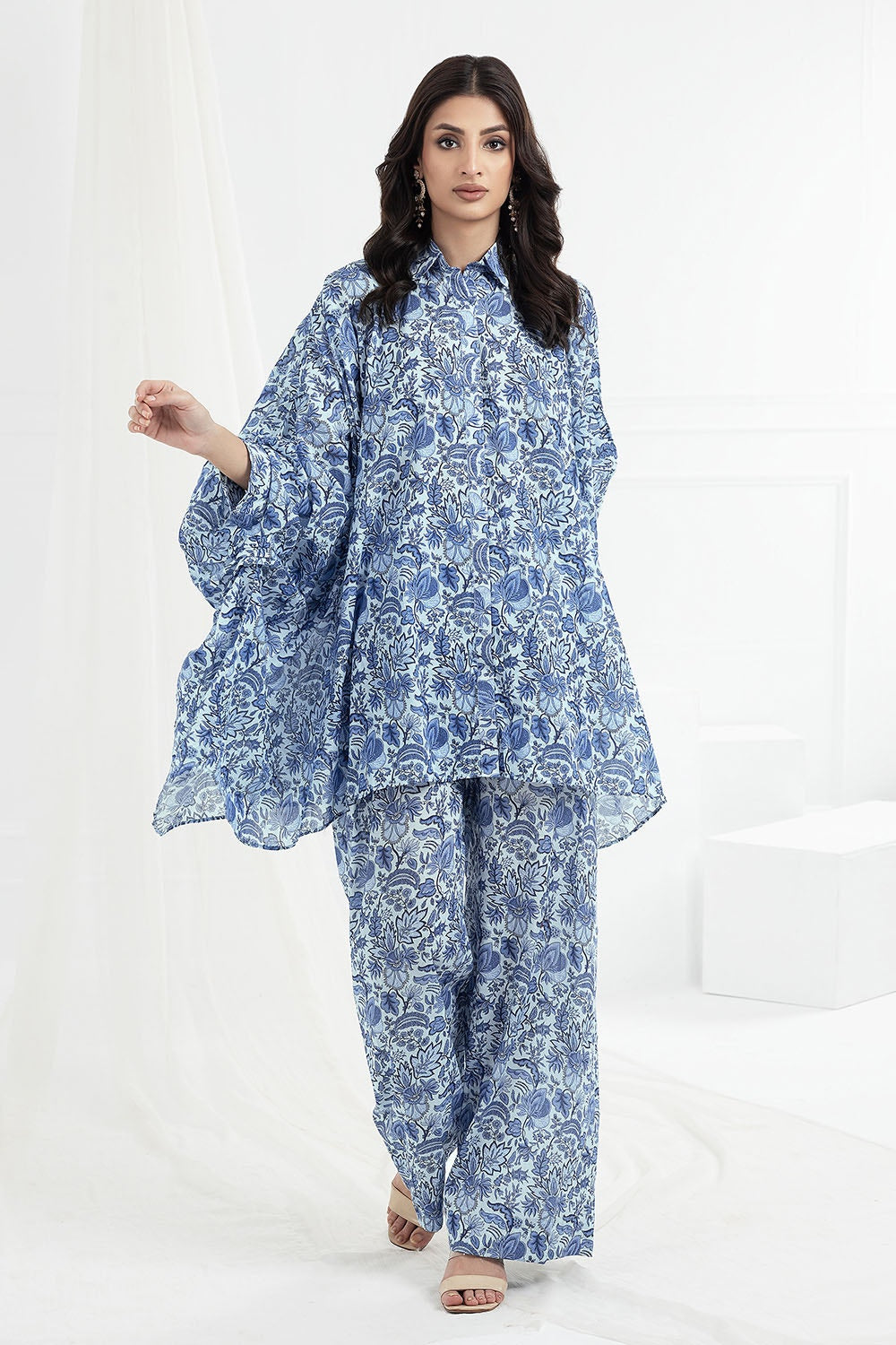 1 Piece Unstitched Printed Lawn Shirt SL-52026