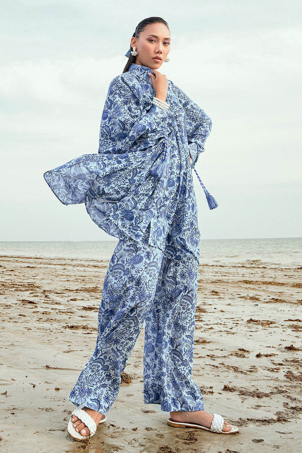1 Piece Unstitched Printed Lawn Shirt SL-52026