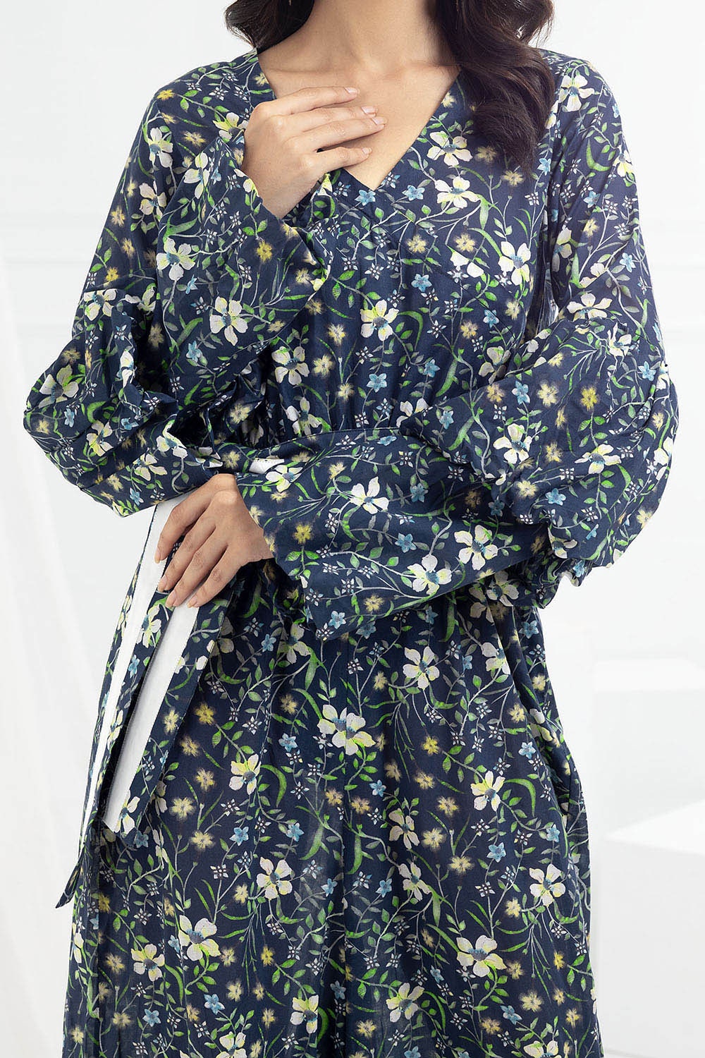 1 Piece Unstitched Printed Lawn Shirt SL-52027