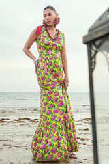 1 Piece Unstitched Printed Lawn Shirt SL-52036