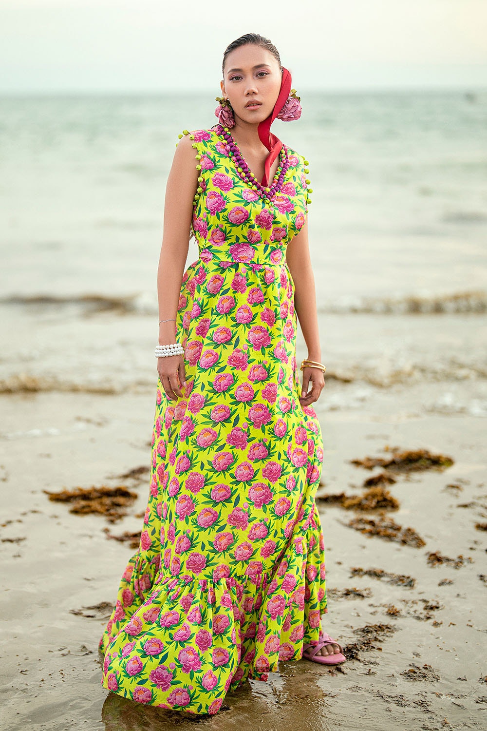 1 Piece Unstitched Printed Lawn Shirt SL-52036
