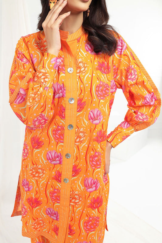 1 Piece Unstitched Printed Lawn Shirt SL-52046