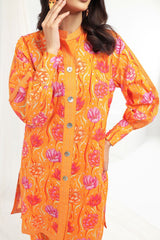 1 Piece Unstitched Printed Lawn Shirt SL-52046