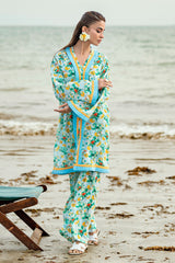 1 Piece Unstitched Printed Lawn Shirt SL-52048