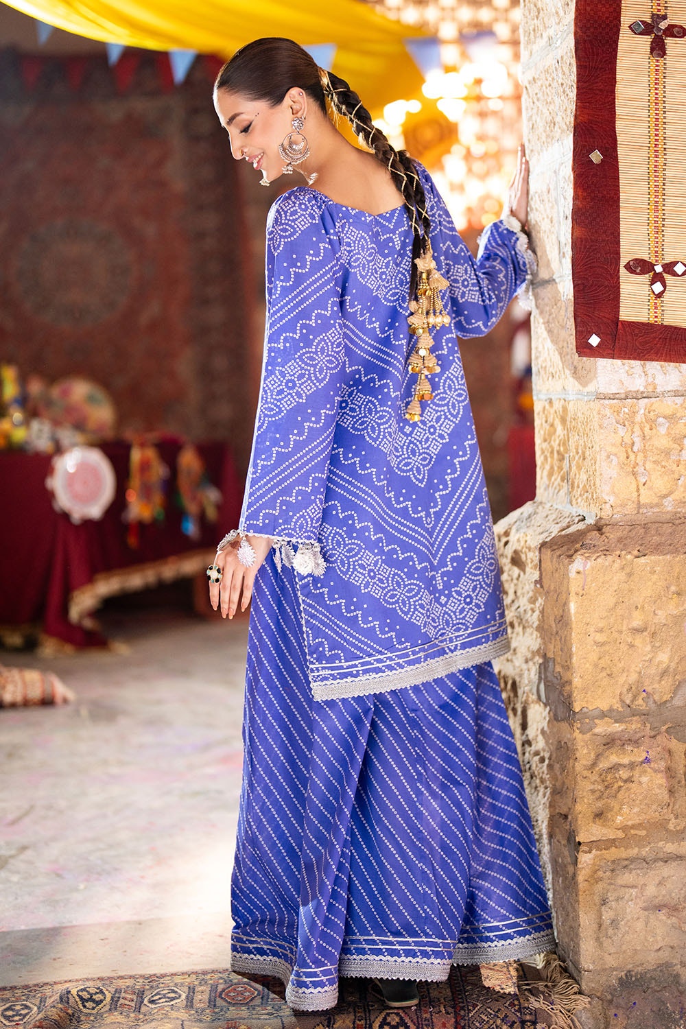 2 Piece Unstitched Printed Lawn Suit TL-52033 B