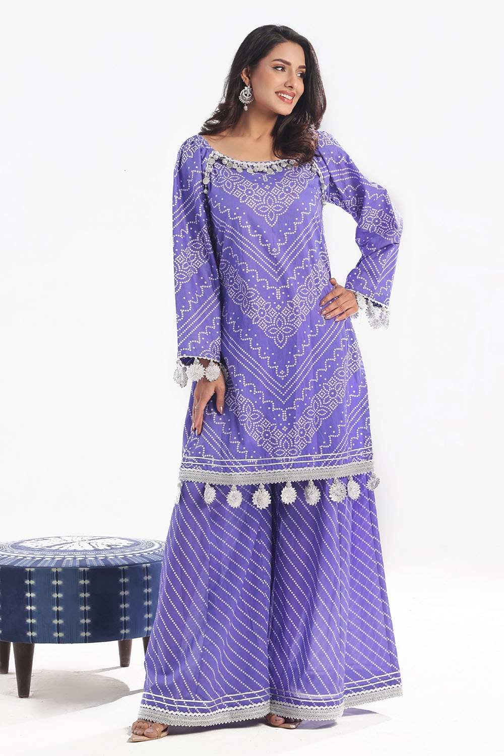 2 Piece Unstitched Printed Lawn Suit