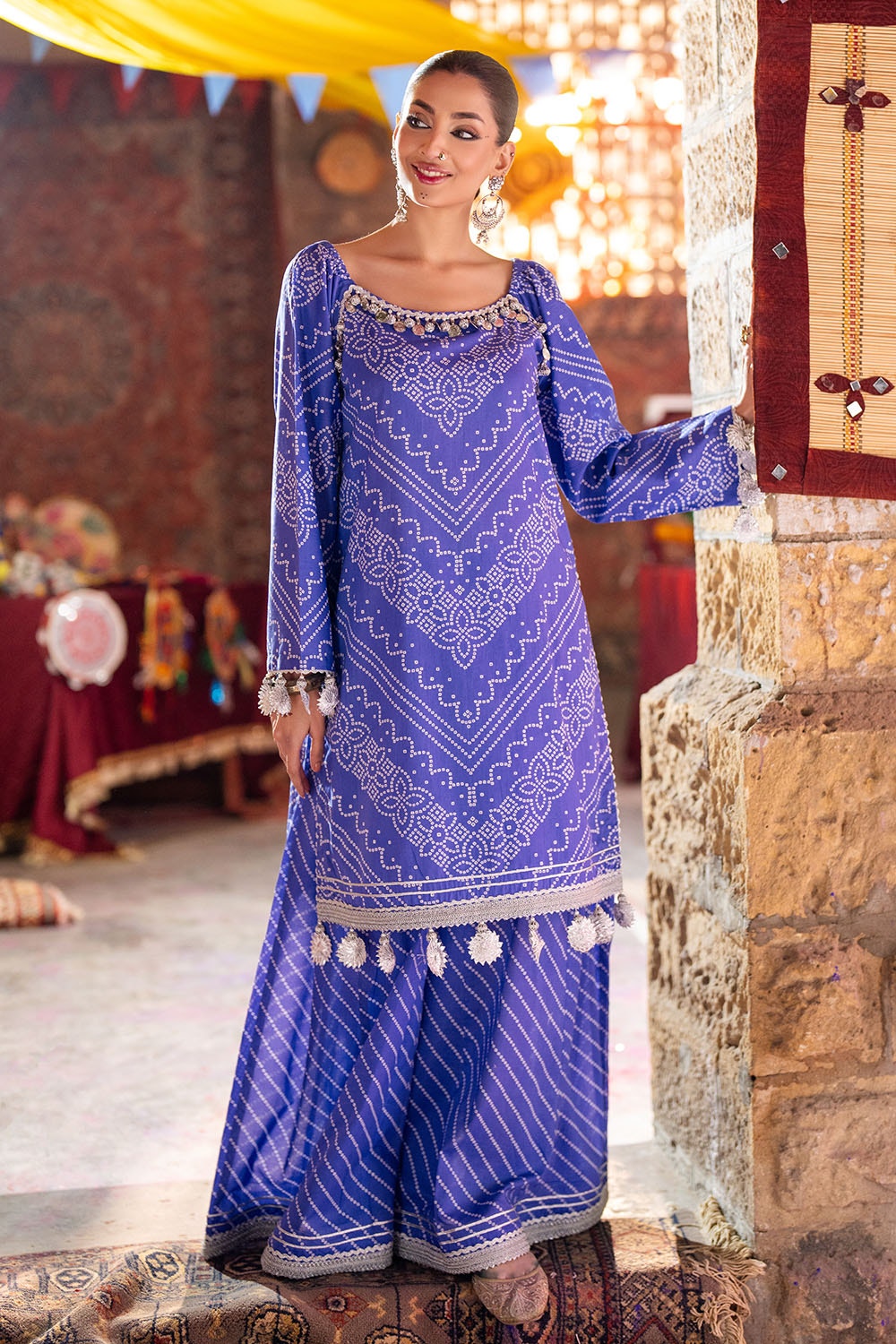 2 Piece Unstitched Printed Lawn Suit