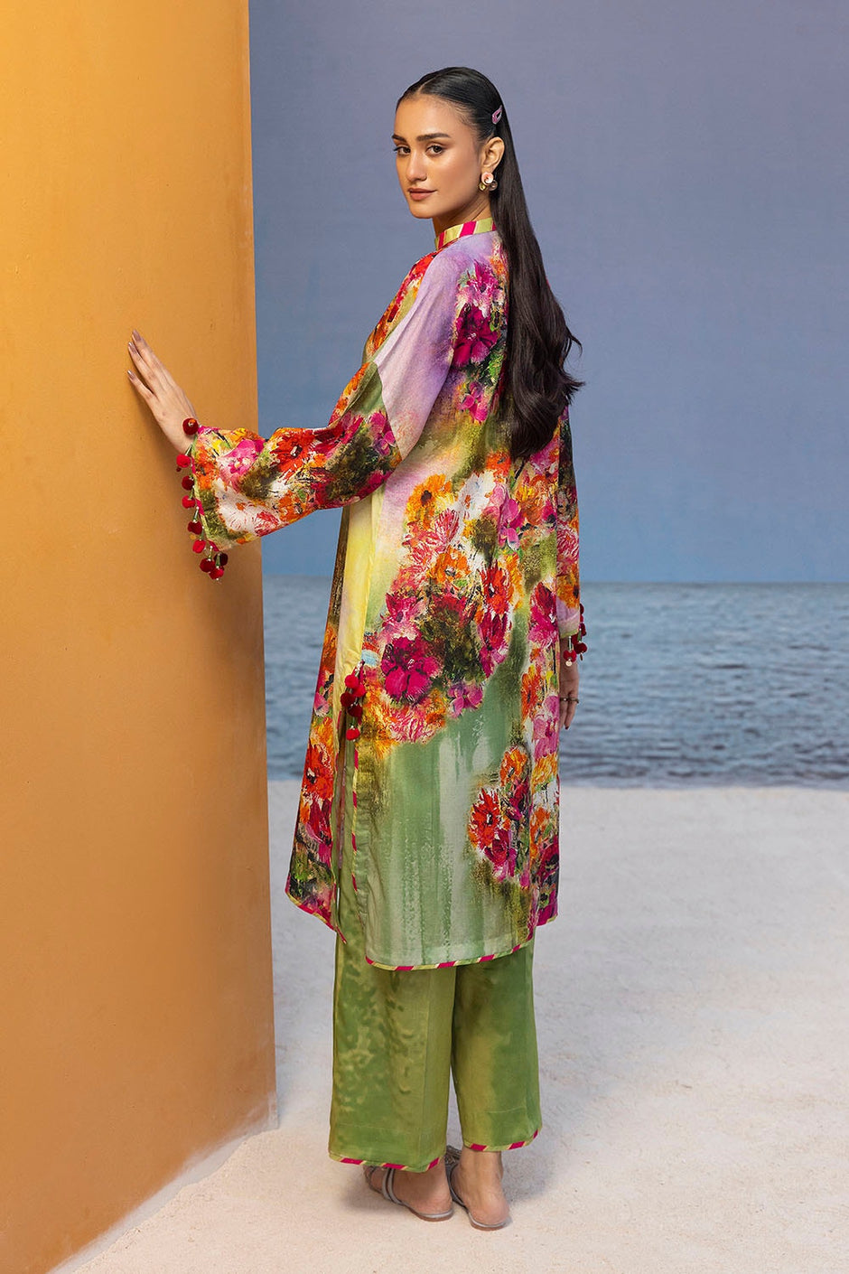 2 Piece Unstitched Printed Lawn Suit