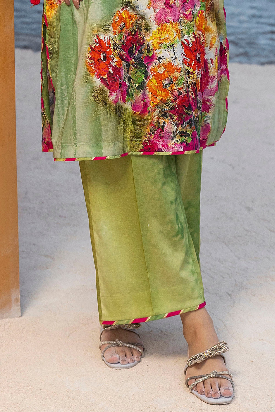 2 Piece Unstitched Printed Lawn Suit
