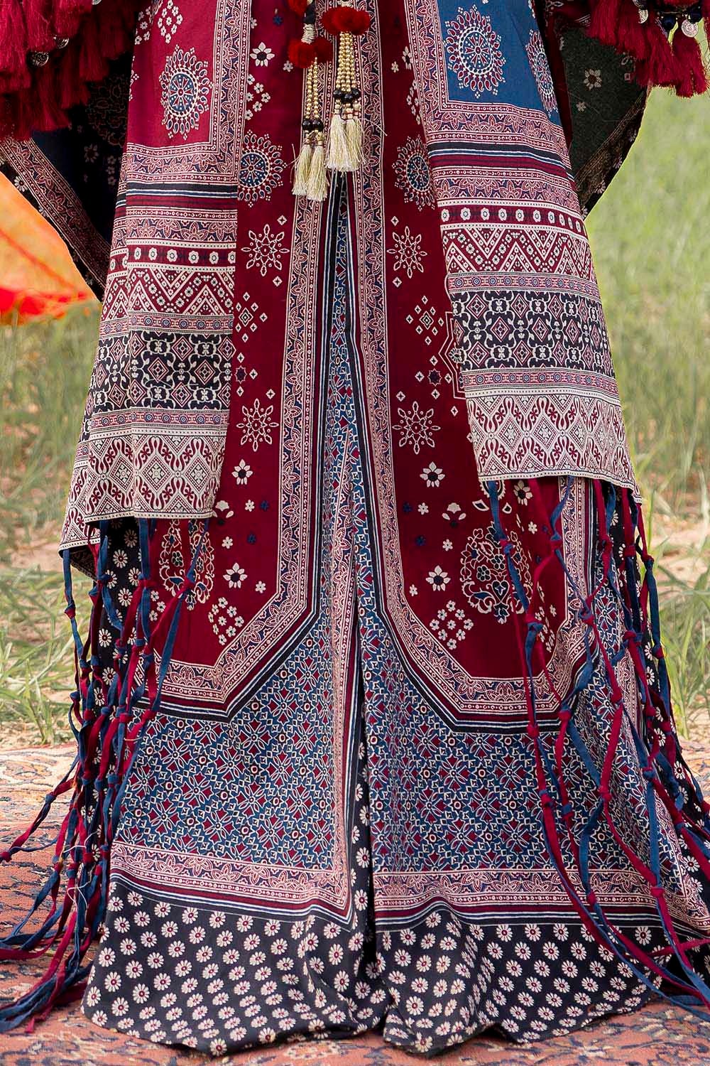 2 Piece Unstitched Printed Lawn Suit TL-52145